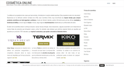 Desktop Screenshot of cosmetica-online.net